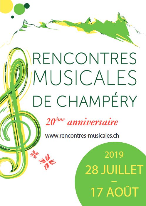 Champéry vivra cet été sa 20ème édition des Rencontres musicales